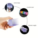 10pcs Color Hair Clipper Guards Sets With Clipper Guard Holder - Image 6