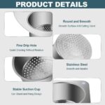Stainless Steel Swan Sink Strainer Basket - Image 5