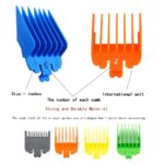 10pcs Color Hair Clipper Guards Sets With Clipper Guard Holder - Image 5