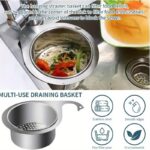 Stainless Steel Swan Sink Strainer Basket - Image 7