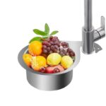Stainless Steel Swan Sink Strainer Basket - Image 2