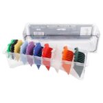 10pcs Color Hair Clipper Guards Sets With Clipper Guard Holder