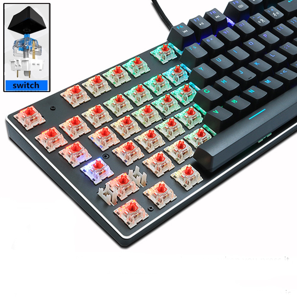 Multi-colored Mechanical Keyboard