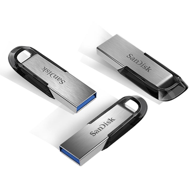 Compact USB 3.0 Flash Drive with Strap