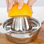 Stainless Steel Fruit Lemon Orange Juicer - Image 3