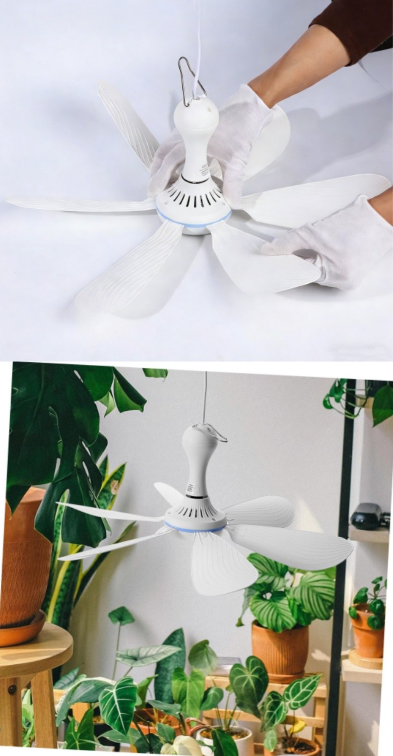 XIAOTREE USBPortable Hanging Ceiling Fan