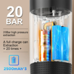 3-in-1 Wireless Electric Portable Espresso Coffee Machine - Image 3