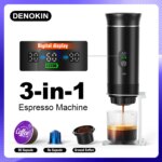 Portable Espresso Coffee Machine With Digital Display