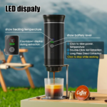 Portable Espresso Coffee Machine With Digital Display - Image 2