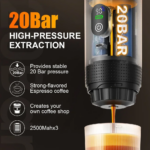 Portable Espresso Coffee Machine With Digital Display - Image 5