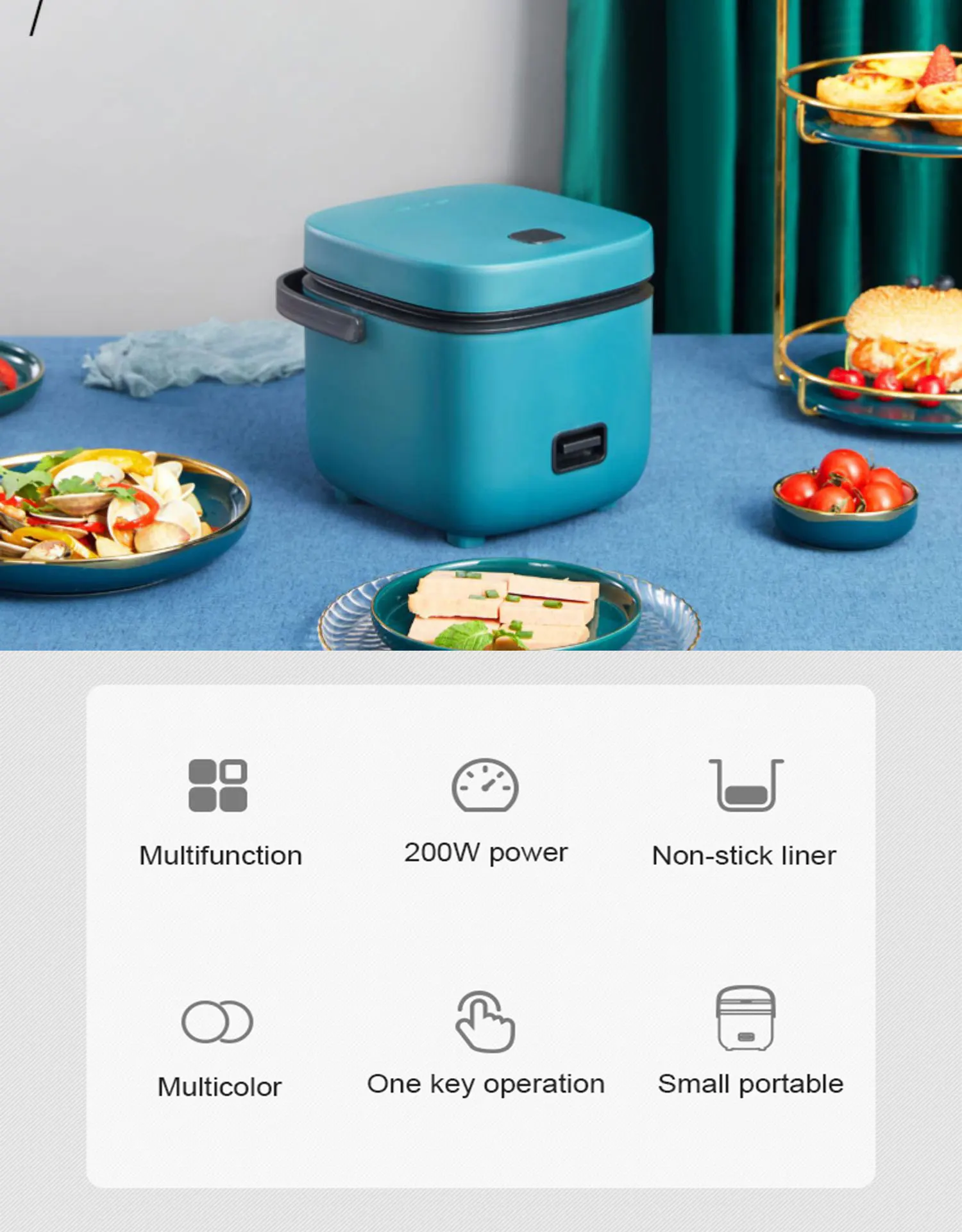 Electric Mini Rice Cooker