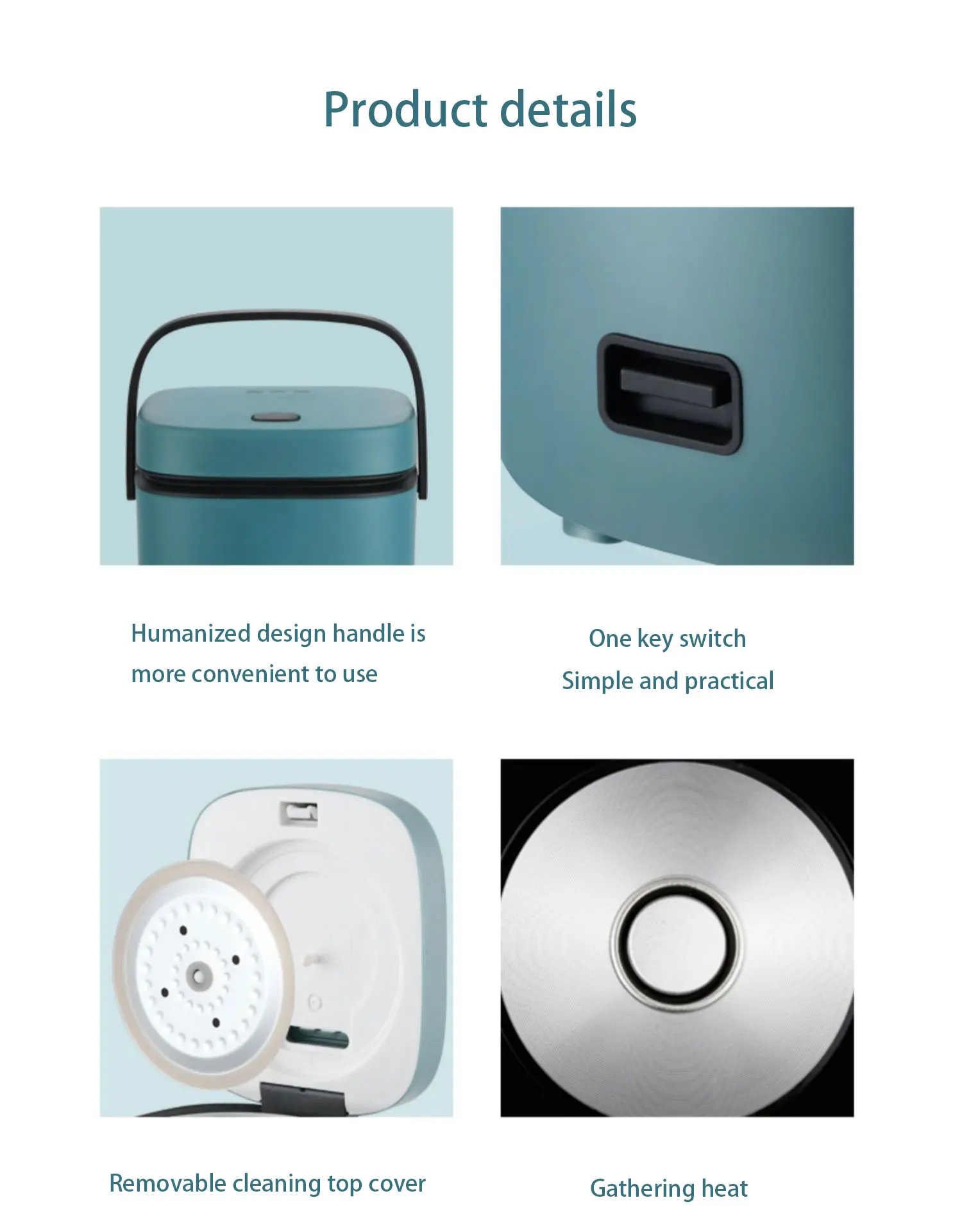 Electric Mini Rice Cooker