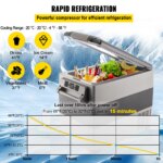 SucceBuy 20L 22L 35L 45L 55L Car Refrigerator Mini Fridge Freezer - Image 4