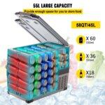 SucceBuy 20L 22L 35L 45L 55L Car Refrigerator Mini Fridge Freezer - Image 3
