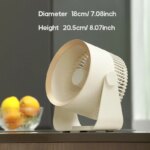 Electric Wireless Portable Desktop Wall Ceiling Fan - Image 6