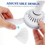 XIAOTREE USBPortable Hanging Ceiling Fan - Image 3