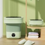 6L 11L Folding Portable Washing Machine with Spin Dryer for Clothes - Image 5