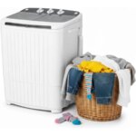 Portable Washing Machine with 18 lbs Capacity for Home and Apartment