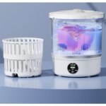 3L Mini Washing Machine for Clothes Socks Underwear with Spin Drying