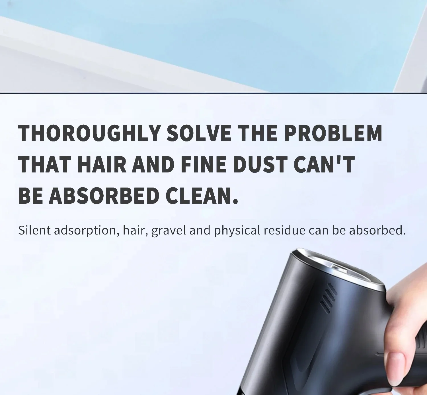 Powerful HandHeld Mini Car Vacuum Cleaner Air Gun