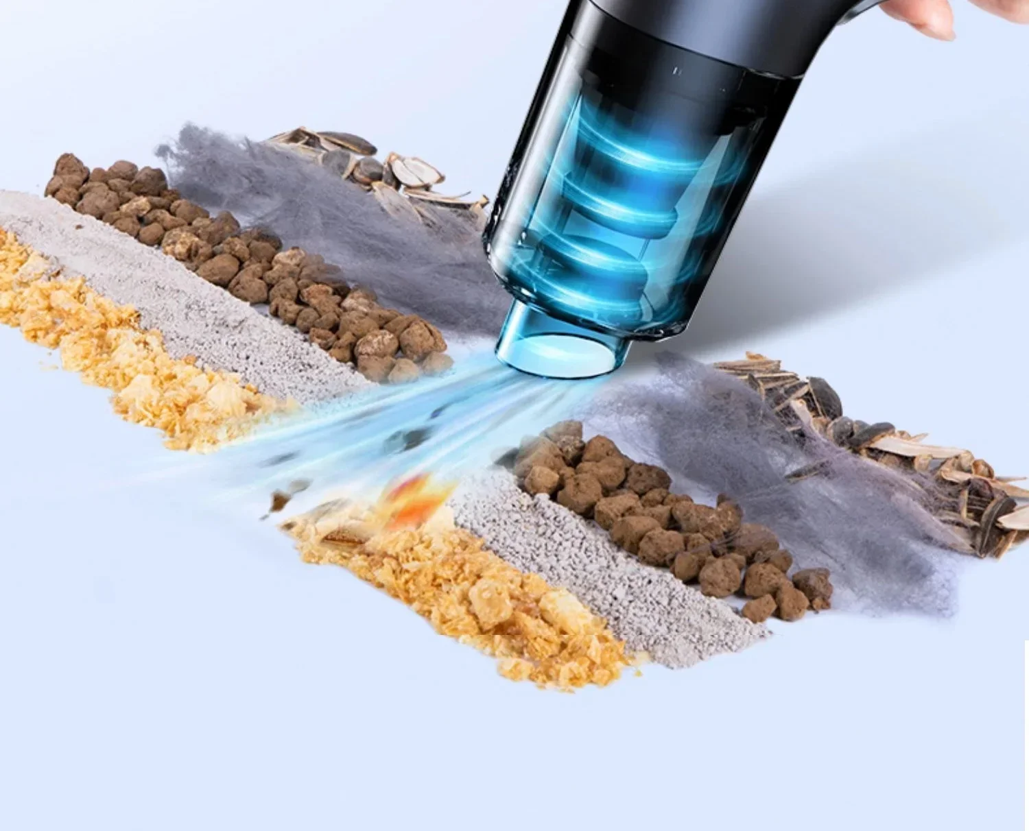Powerful HandHeld Mini Car Vacuum Cleaner Air Gun
