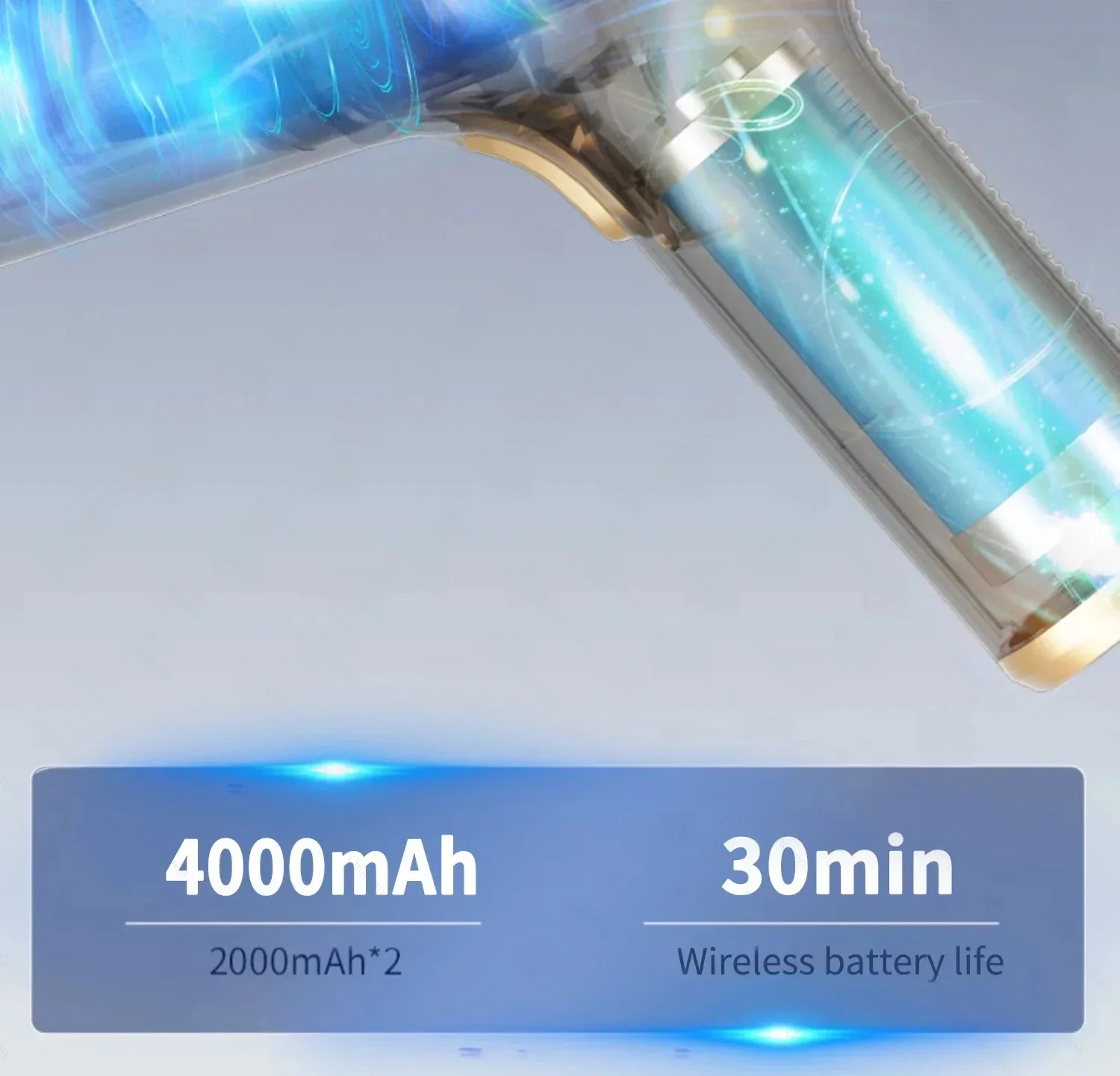 Powerful HandHeld Mini Car Vacuum Cleaner Air Gun