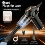 TINSOL Wireless Vacuum Cleaner Dual Use for Home and Car