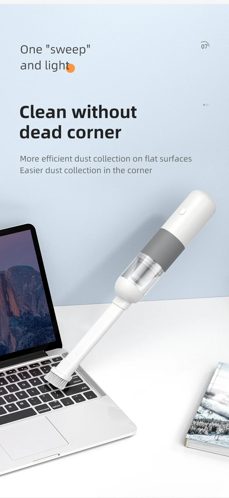 3 in1 Wireless Xiaomi Car Vacuum Cleaner