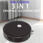 3 In 1 Smart Sweeping Robot  Mini Vacuum Cleaner