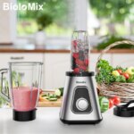 BioloMix 1300W Smoothie Blender with 1.5L Glass Jar - Image 3