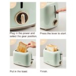 Bread Toaster  for sandwiches Waffle maker - Image 2