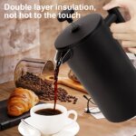 1000ml Double Wall Insulation Thermal Kettle - Image 2