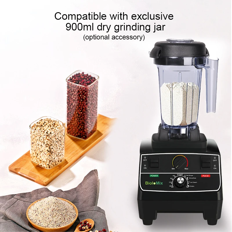 BioloMix Smart Timer Pre-programed Blender