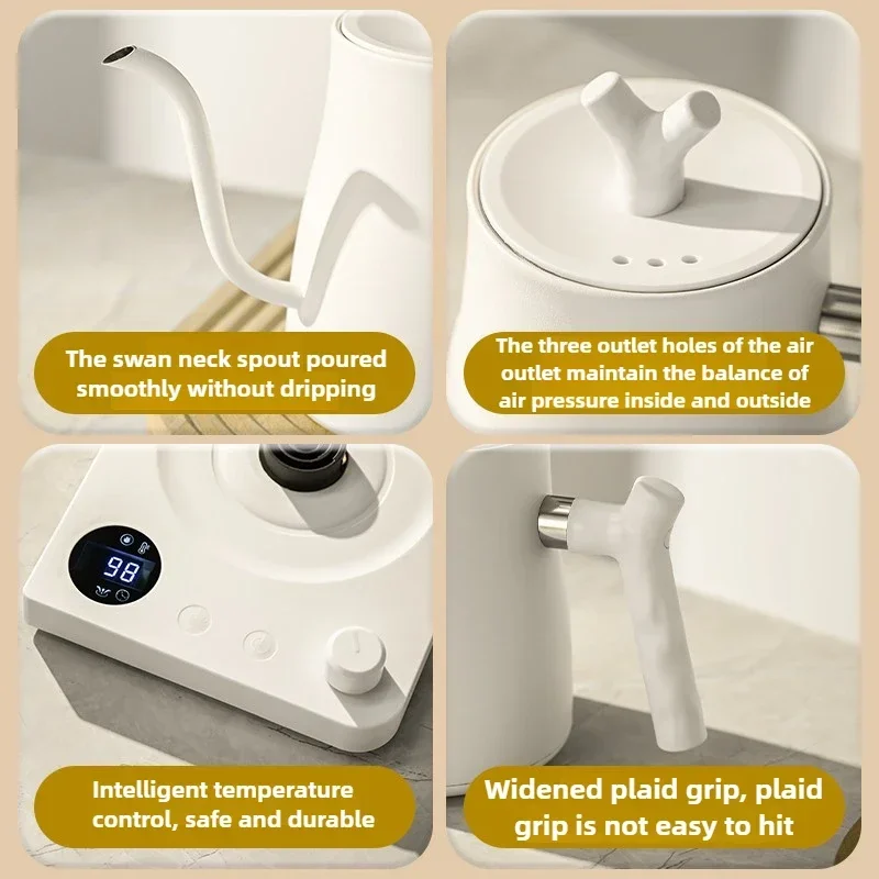 1000W Electric Gooseneck Kettle