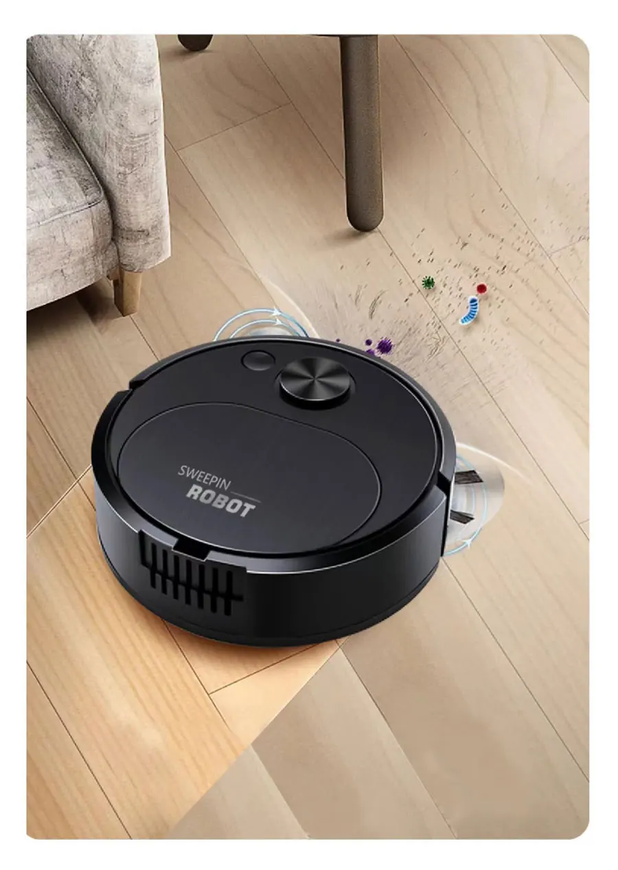 3 In 1 Smart Wireless Robot Dragging Vacuum Cleaner