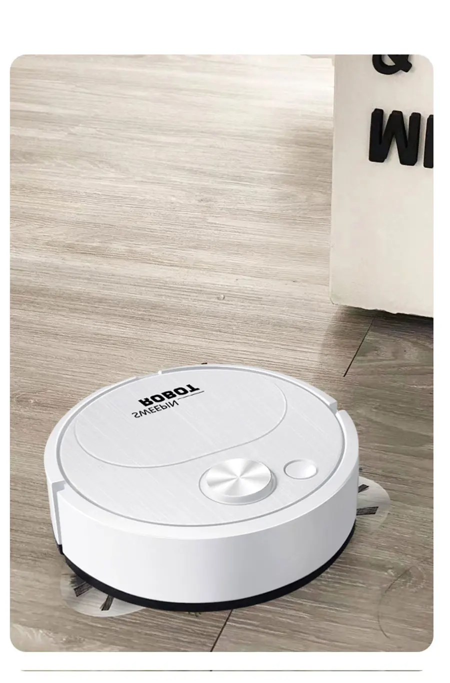 3 In 1 Smart Wireless Robot Dragging Vacuum Cleaner