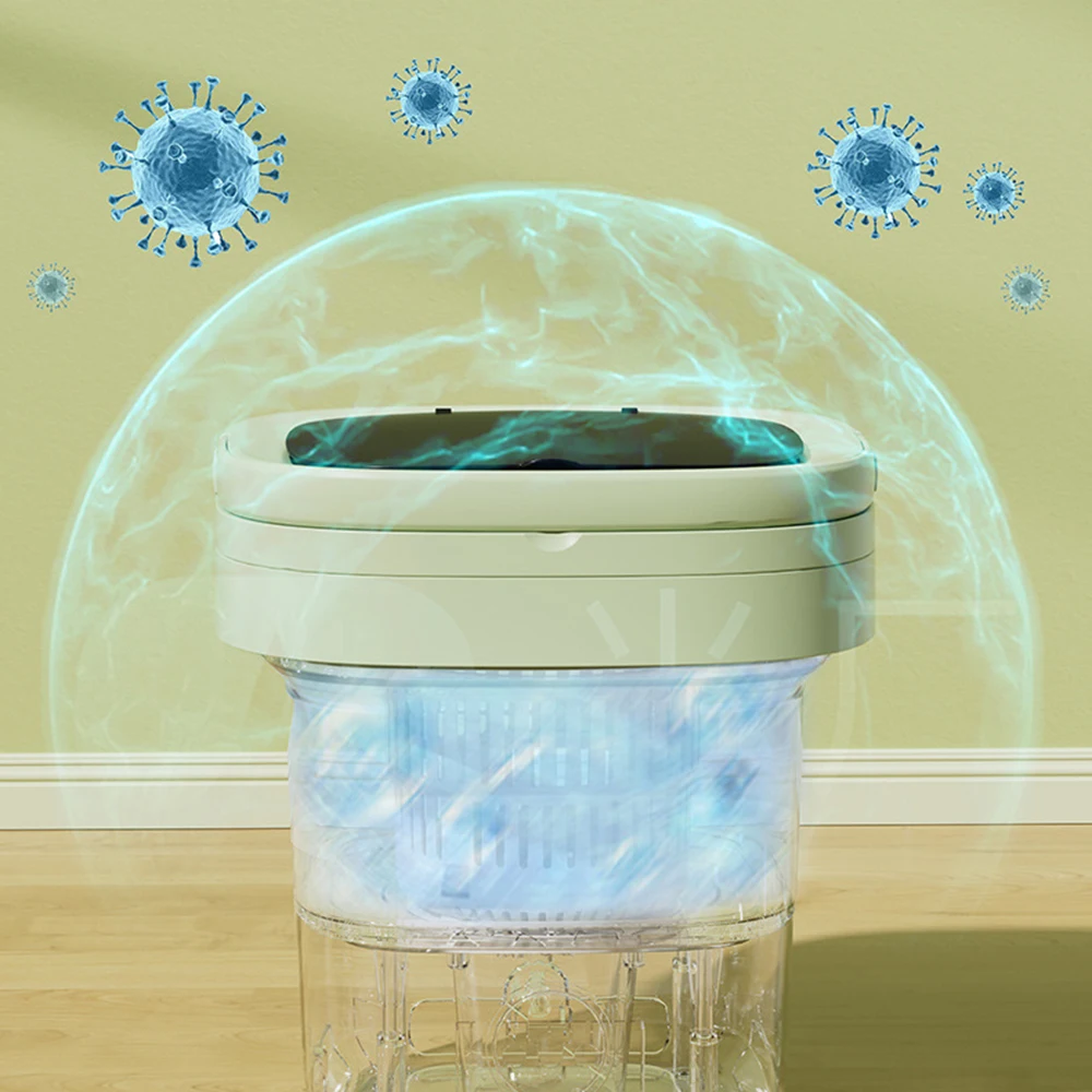 6L 11L Folding Portable Washing Machine with Spin Dryer for Clothes