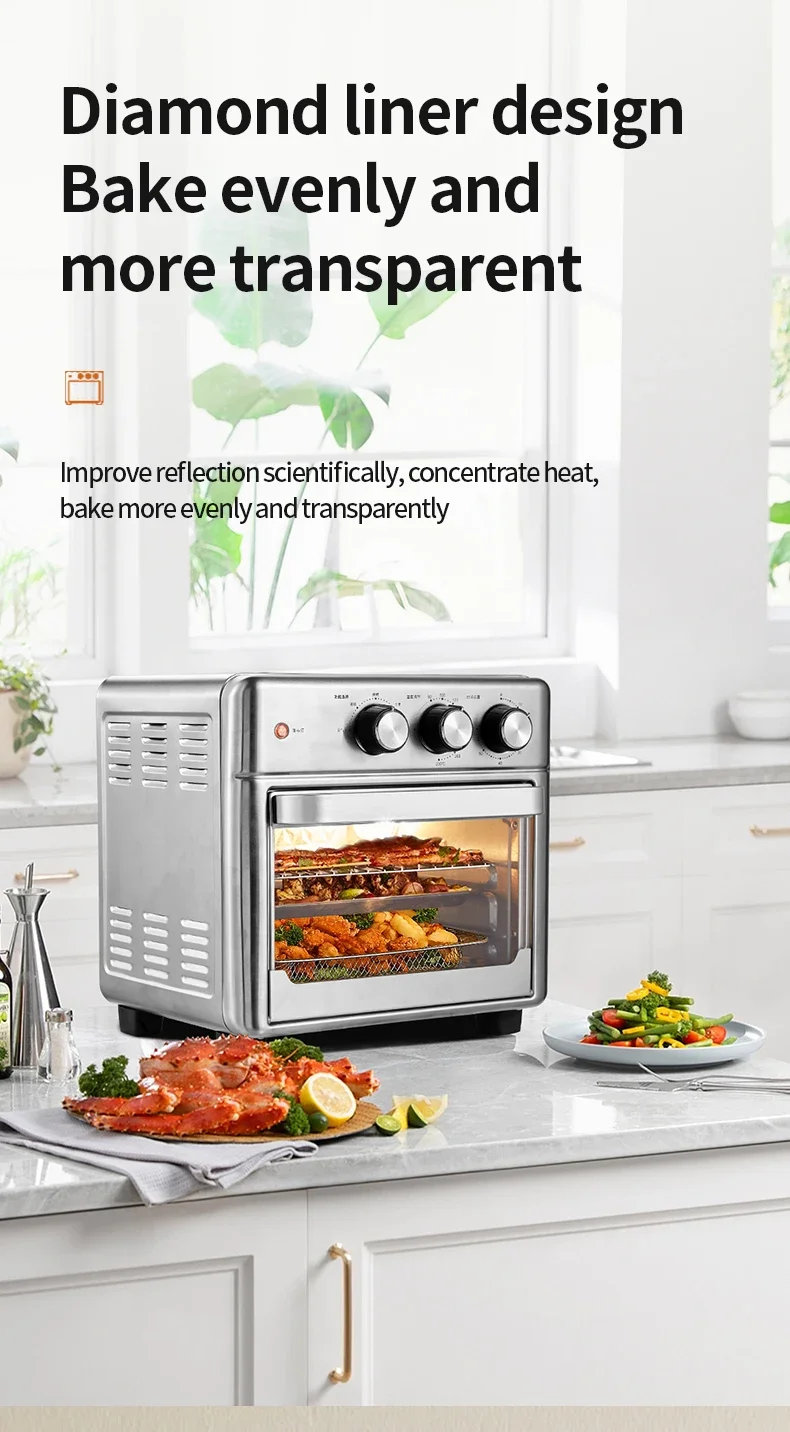 Smart air fryer oven 26L 13L Large Capacity Electric Air Fryer without Oil