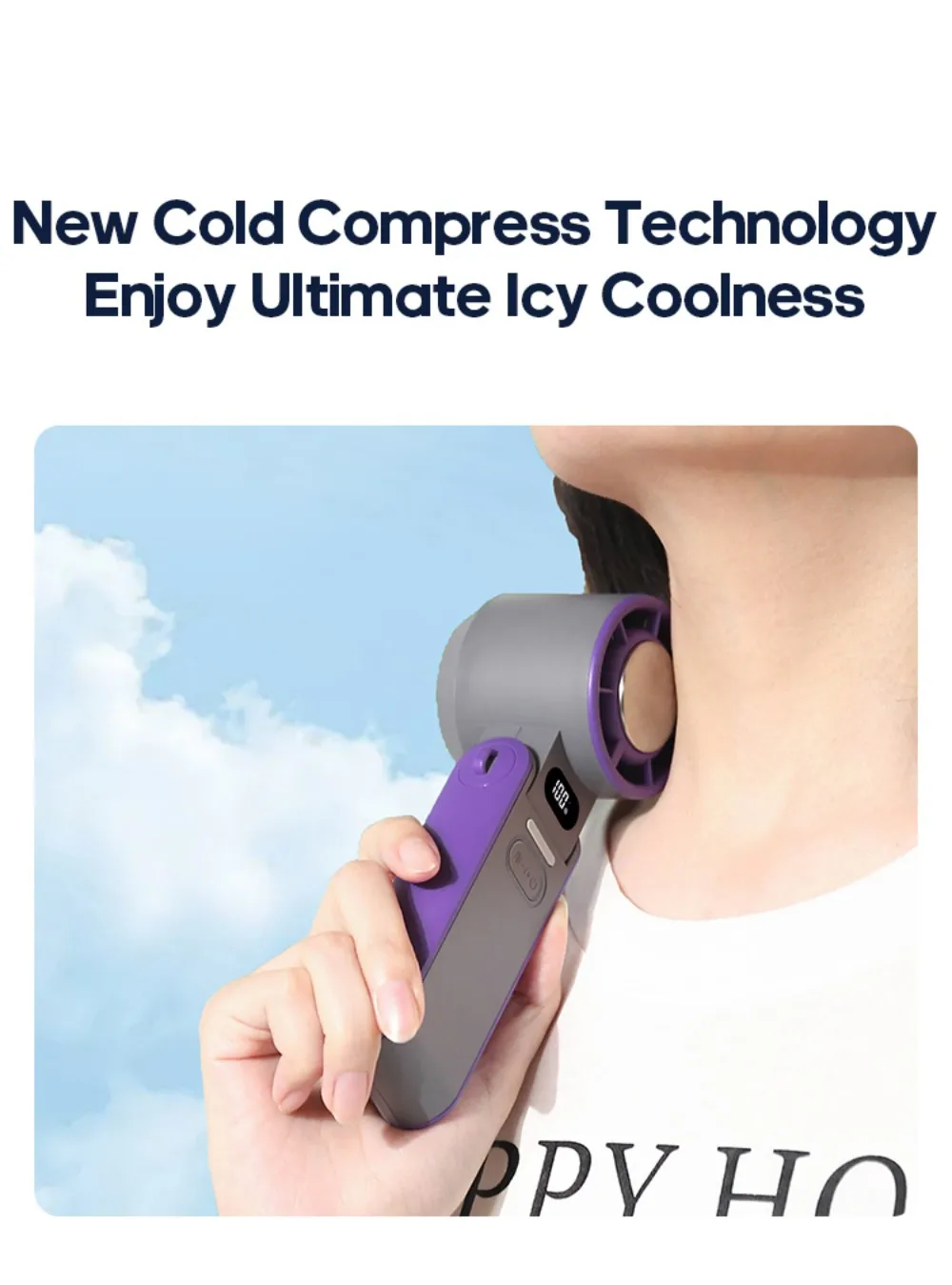 Mini Handheld Turbo Cooling Fan
