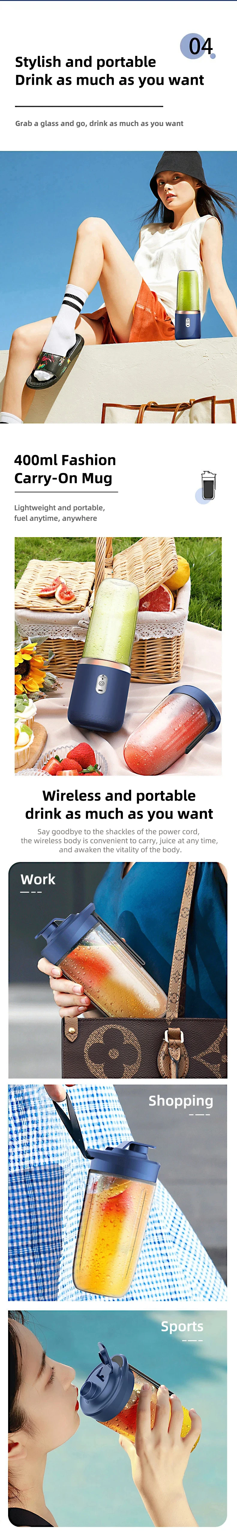 Portable Handheld Mini Juicer
