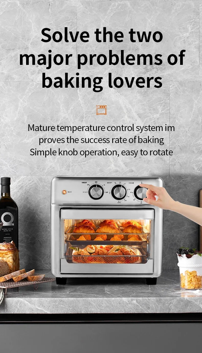 Smart air fryer oven 26L 13L Large Capacity Electric Air Fryer without Oil