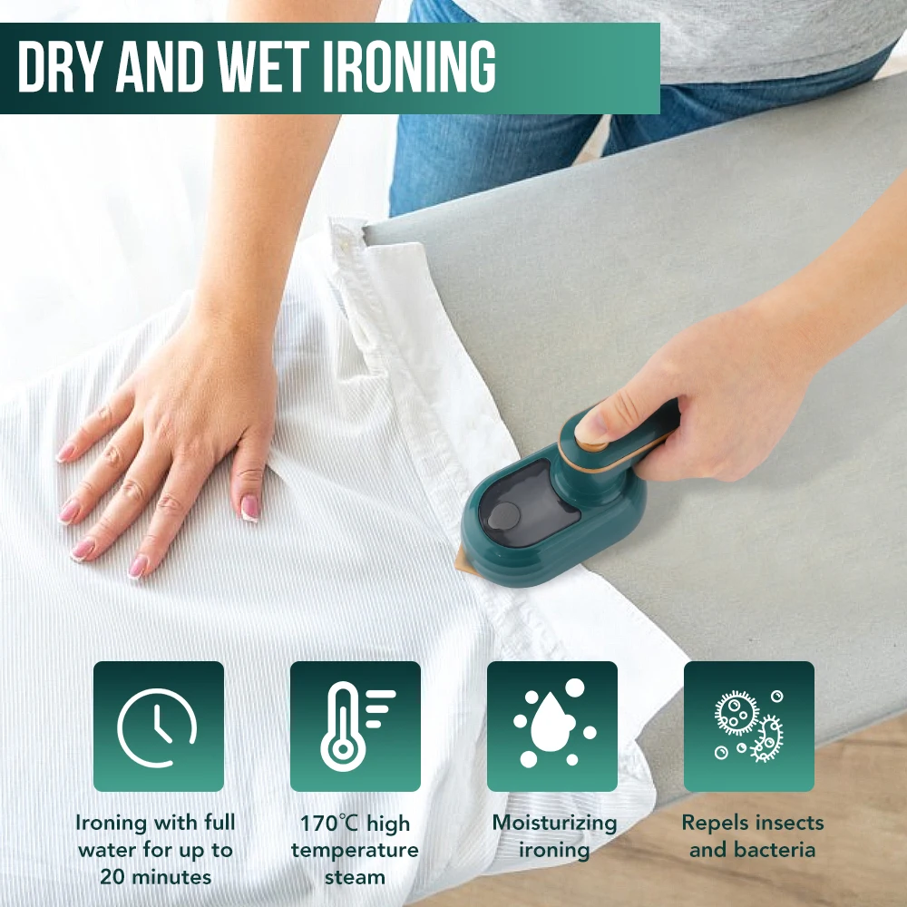Mini Handheld Steam Iron