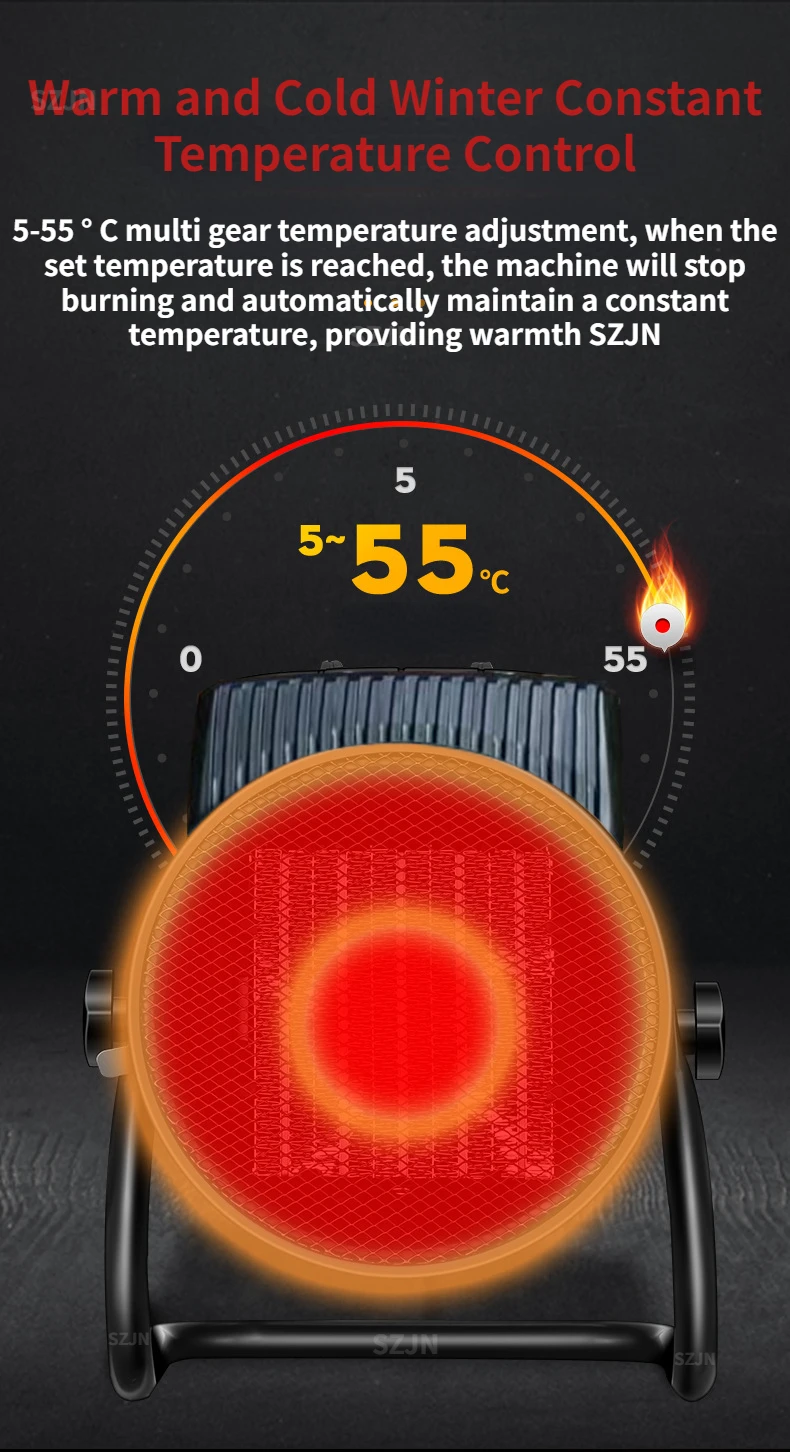 Industrial Portable Electric Heater Blower