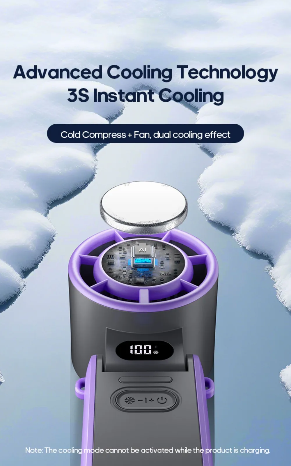 Mini Handheld Turbo Cooling Fan