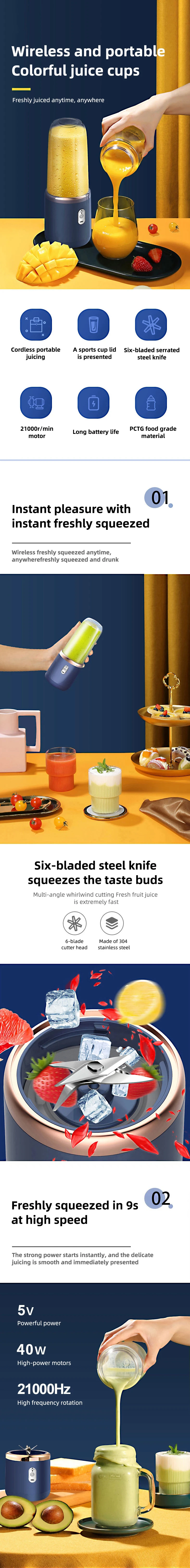 Portable Handheld Mini Juicer