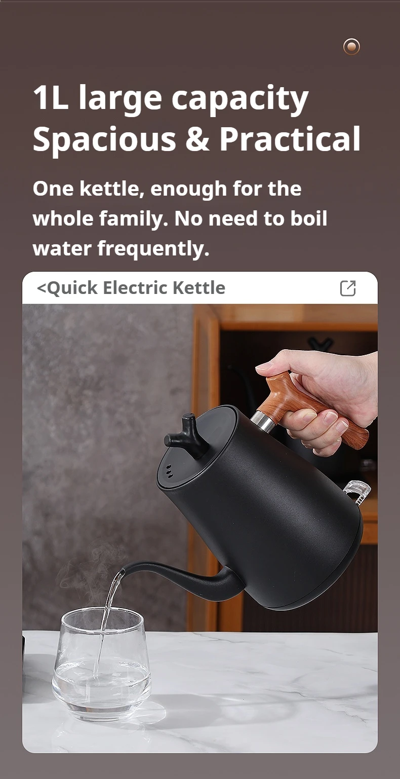1000W Fast Electric Kettle