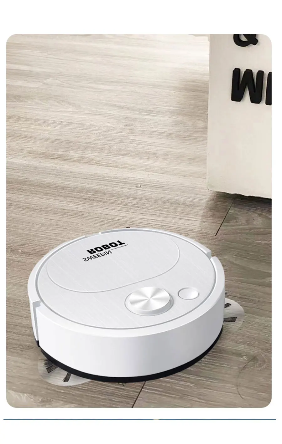 3 In 1 Smart Wireless Robot Dragging Vacuum Cleaner