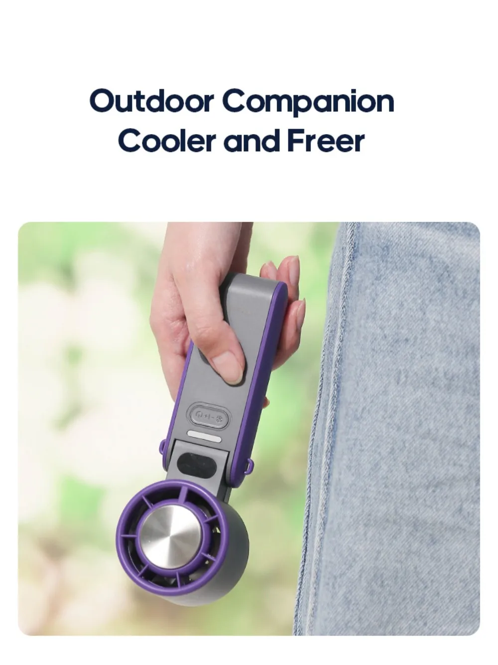 Mini Handheld Turbo Cooling Fan