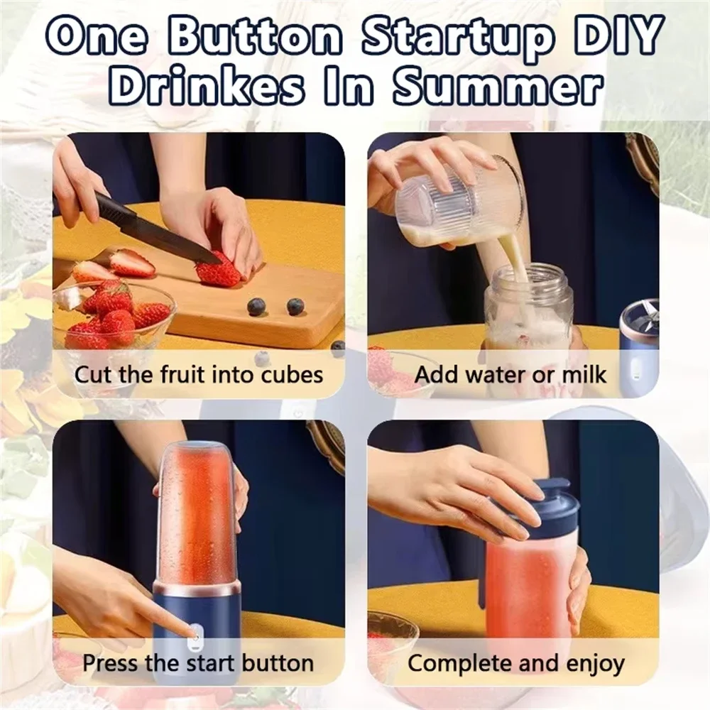 Multifunction 6-blades Juice Blender