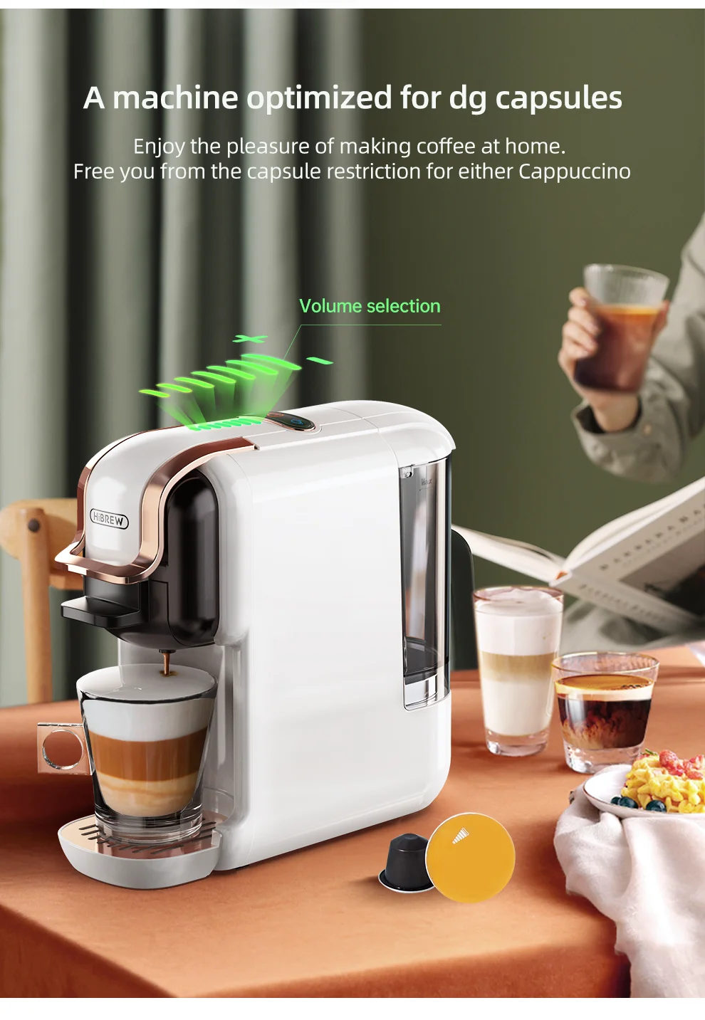 Hibrew Multiple Capsule Coffee Machine